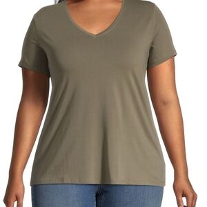 Denver Hayes - 3 V-neck shirts - L